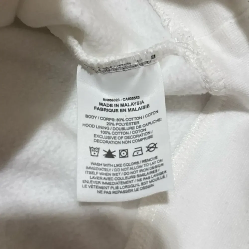 Air Jordan AJ12 Taxi White Yellow Hoodie IQ6973-100 Pullover Sweatshirt